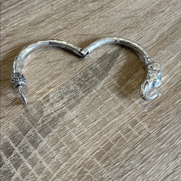 Lucky Brand Silver Elephant Design Bracelet - Picture 7 of 7